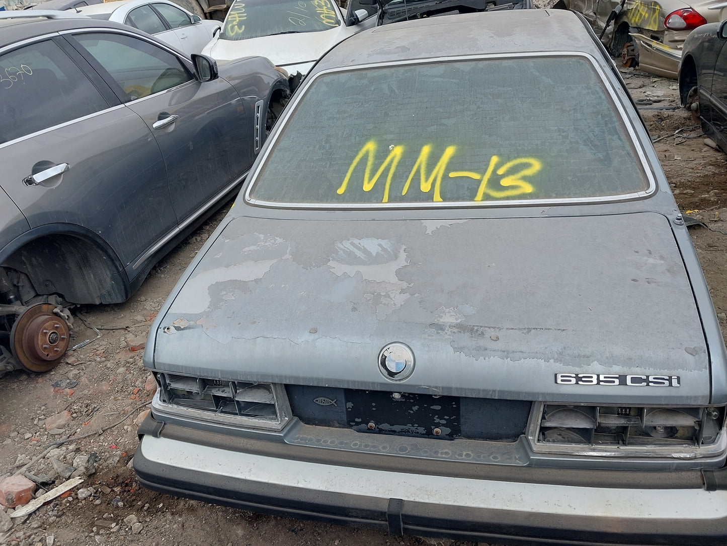 1984-1989 BMW 635CSi - PARTING OUT- MM-13 # M18643