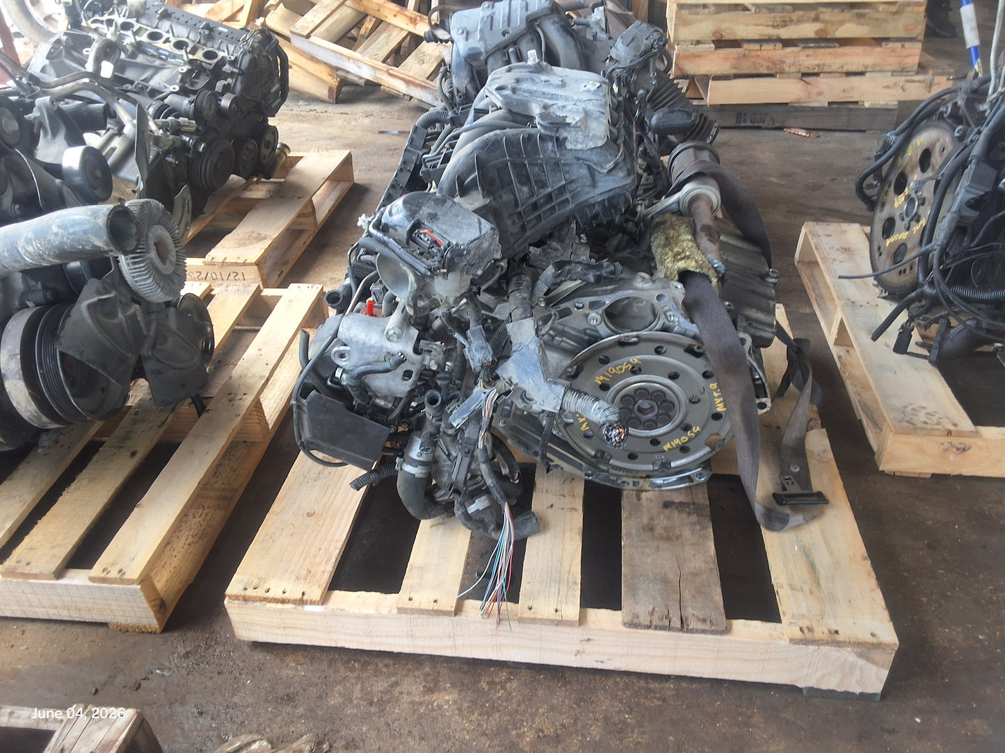2013-2015 HONDA ACCORD 2.4 L Engine -#M19059