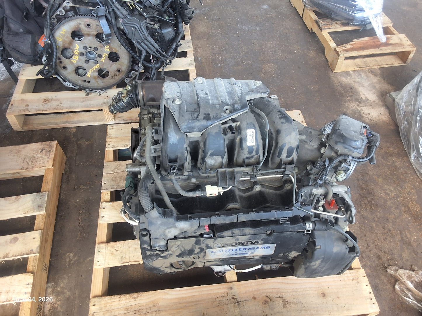 2013-2015 HONDA ACCORD 2.4 L Engine -#M19059