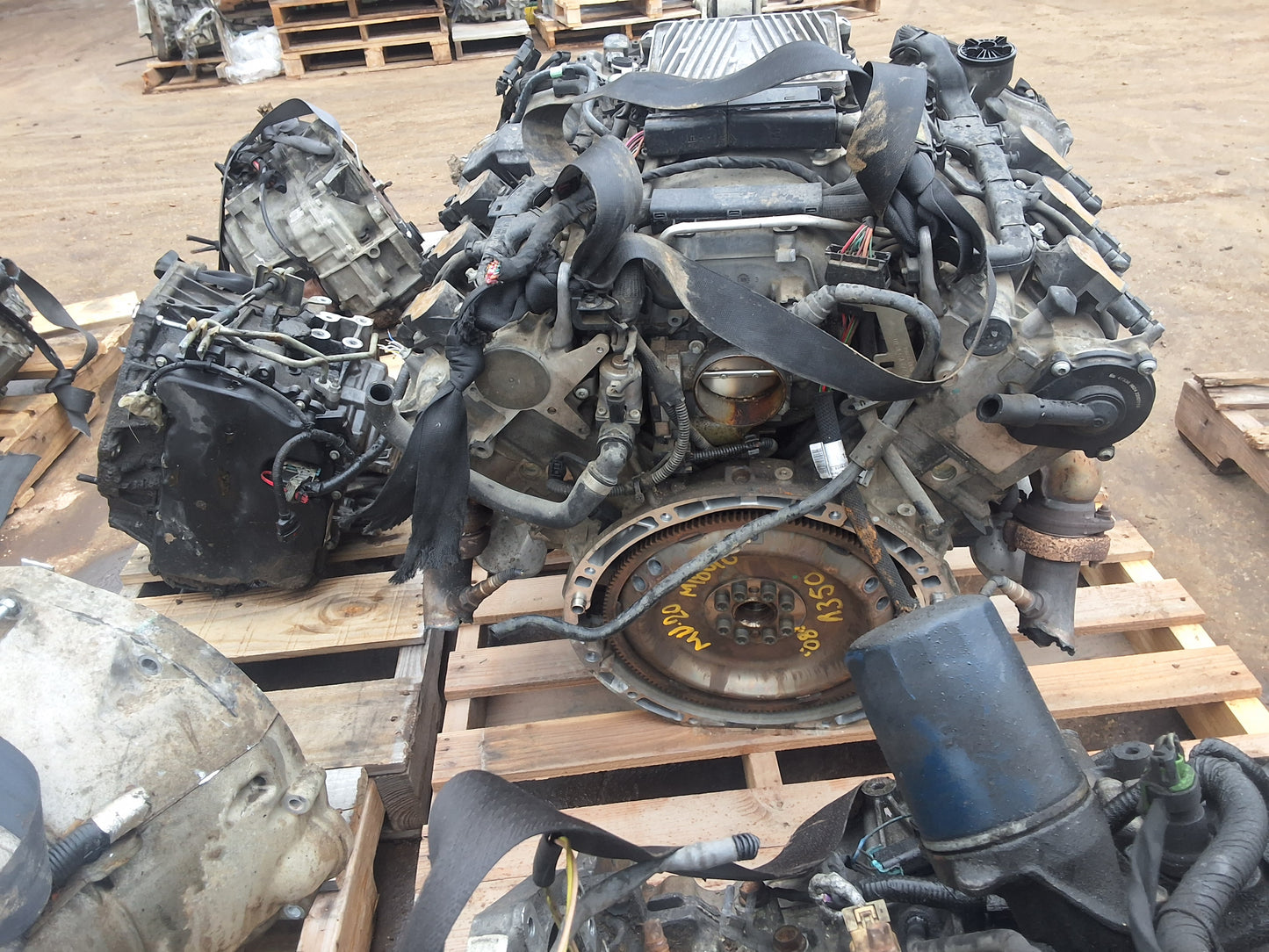 2007-2009 MERCEDES R350 3.5 L ENGINE - #M18010