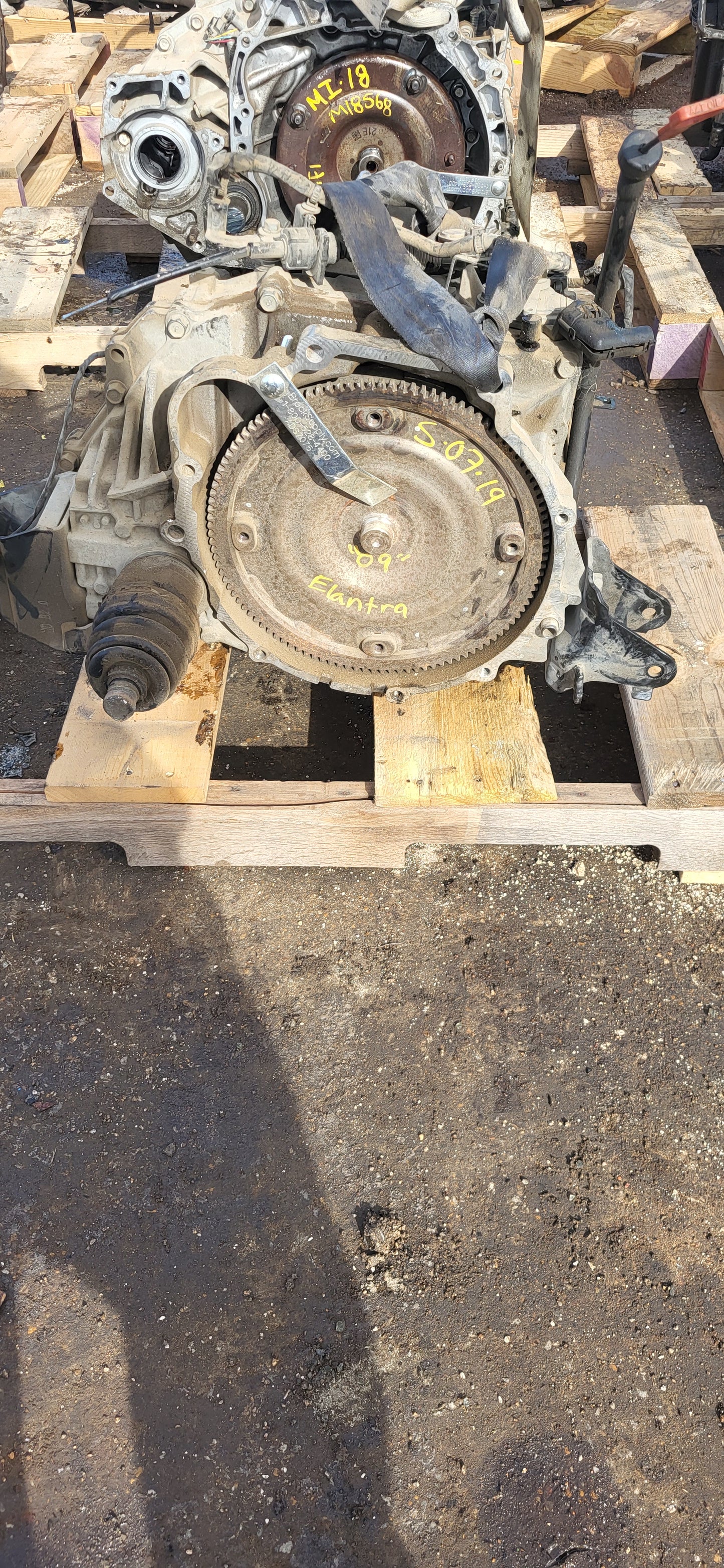 2009-2012 HYUNDAI ELANTRA  -  AUTOMATIC TRANSMISSION - #MS0719