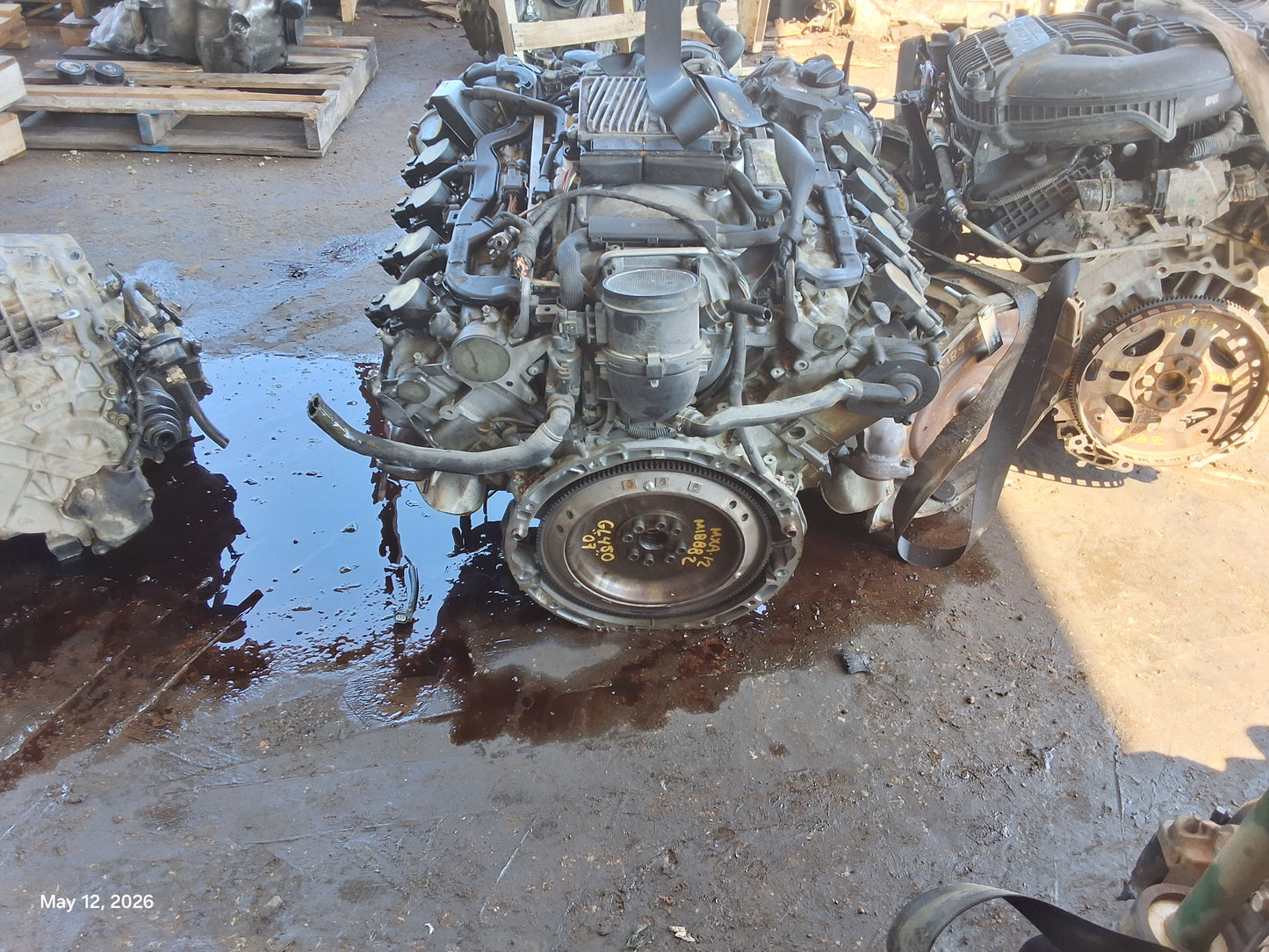 2007-2008 MERCEDES BENZ  GL450 4.2L Engine -#  M18882
