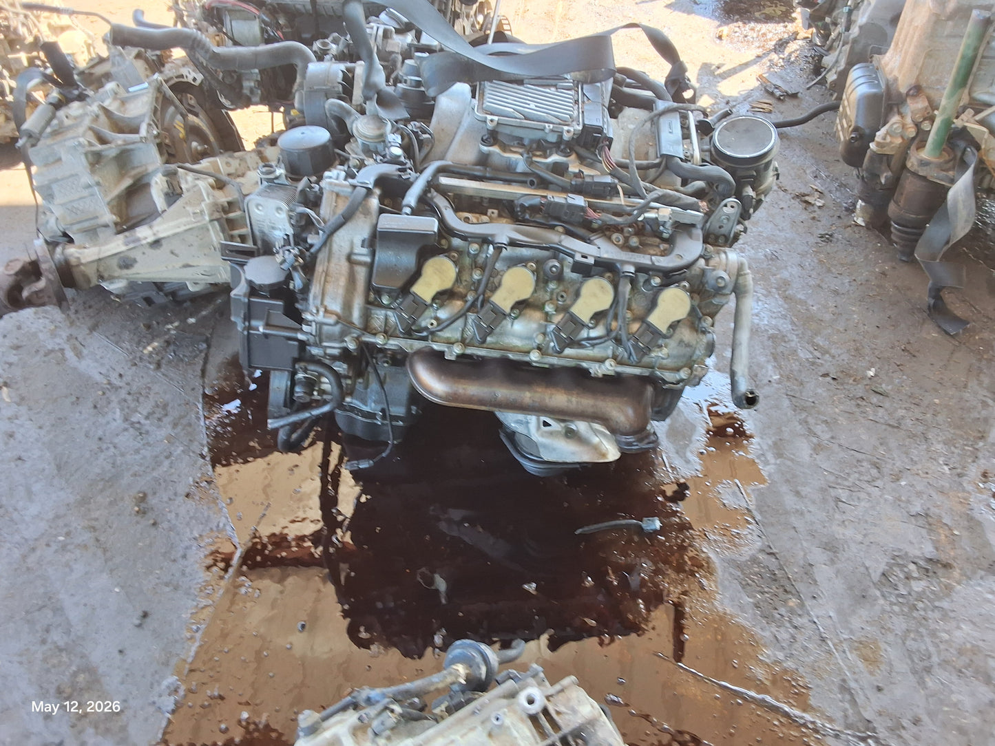 2007-2008 MERCEDES BENZ  GL450 4.2L Engine -#  M18882