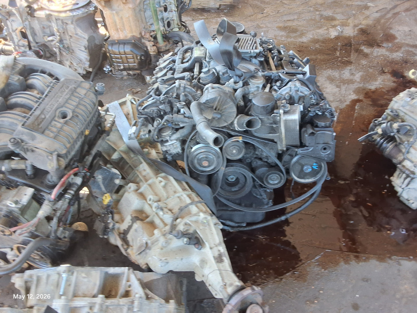 2007-2008 MERCEDES BENZ  GL450 4.2L Engine -#  M18882