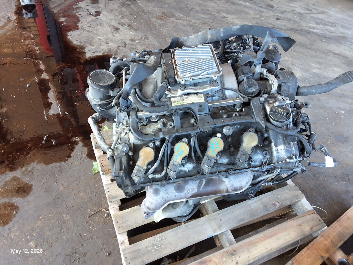 2007-2008 MERCEDES BENZ  GL450 4.2L Engine -#  M18882
