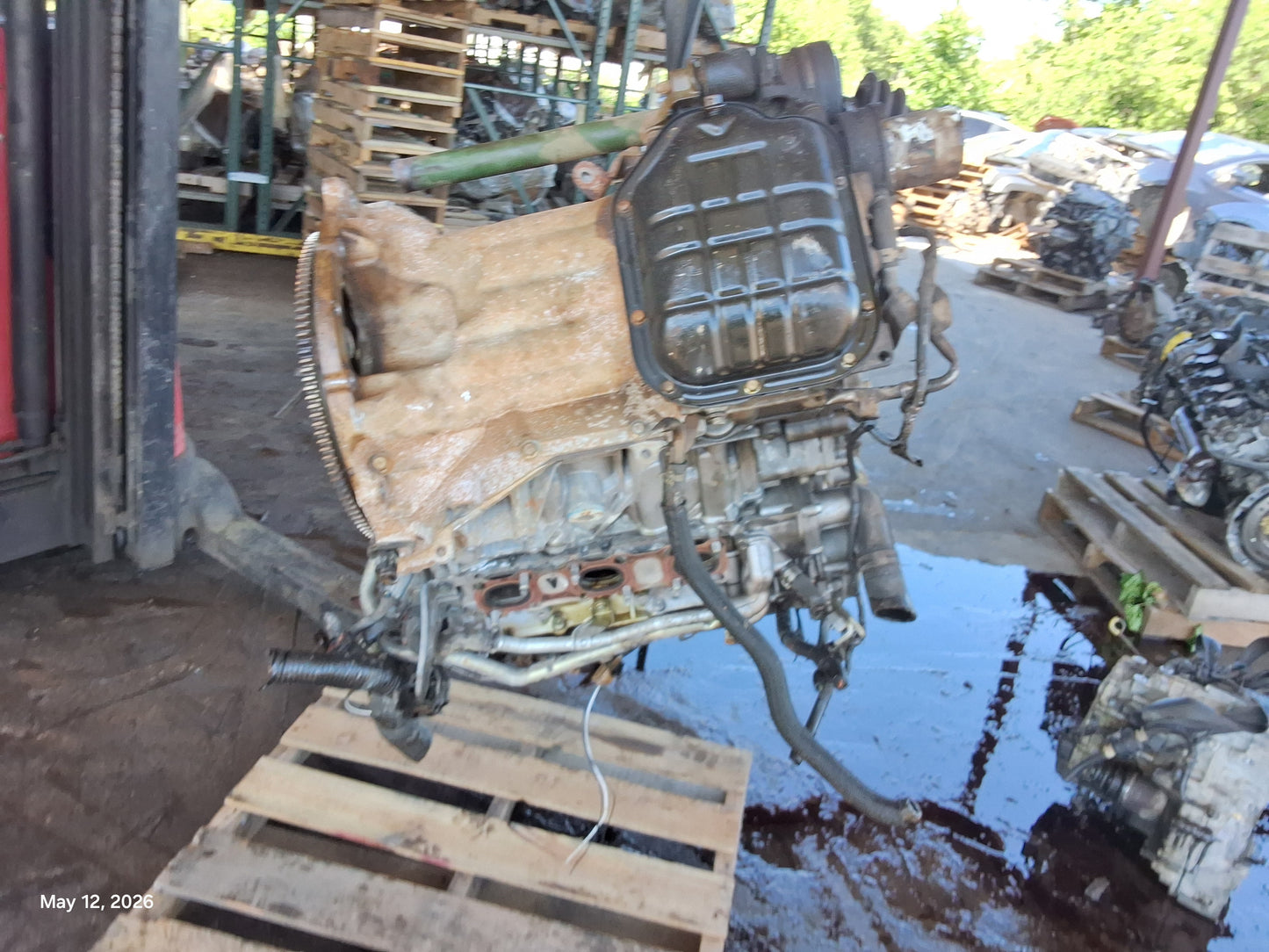 2013-2014 NISSAN PATHFINDER 3.5 L Engine -#M18874