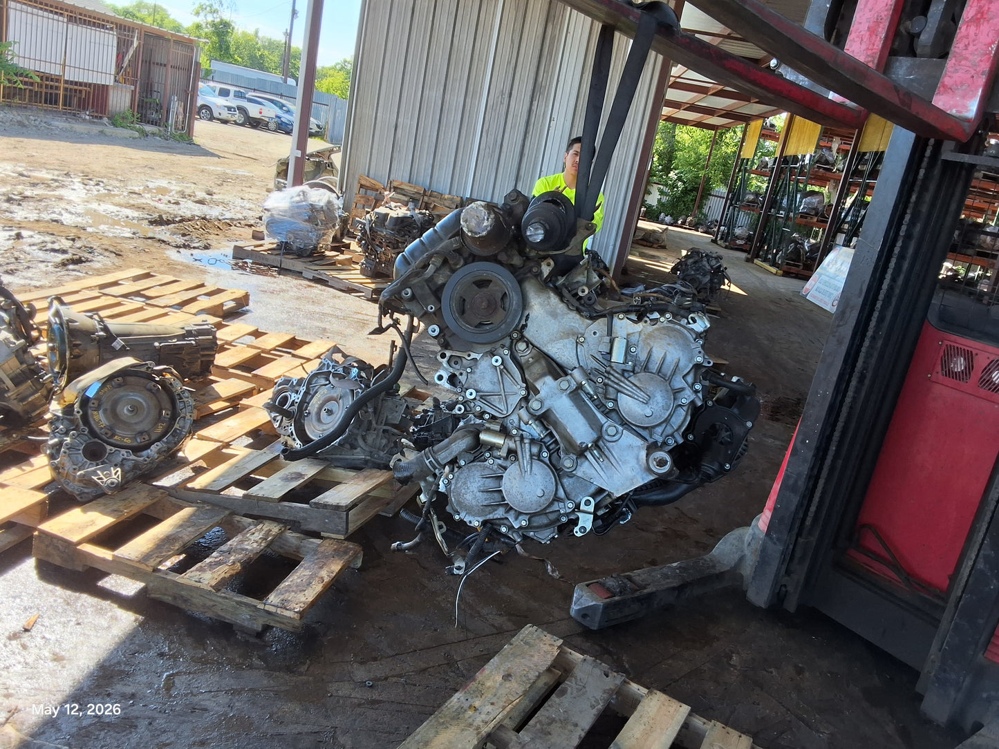 2013-2014 NISSAN PATHFINDER 3.5 L Engine -#M18874