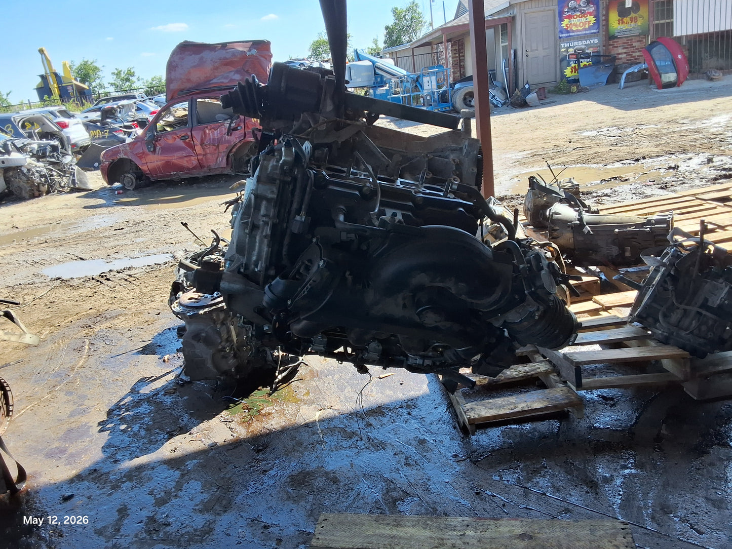 2013-2014 NISSAN PATHFINDER 3.5 L Engine -#M18874