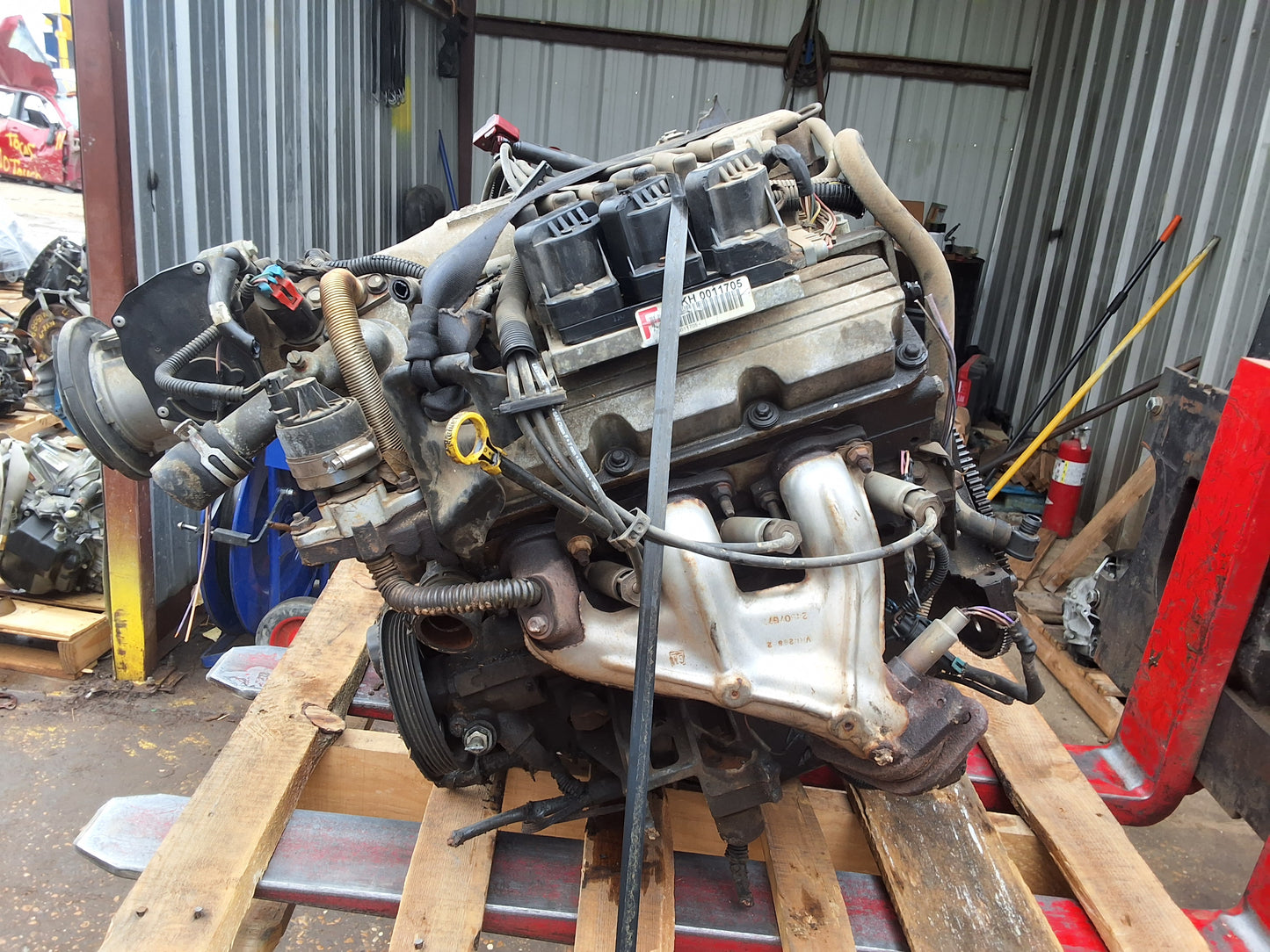 1999-2000 CHEVROLET CAMARO 3.8 L ENGINE - #MS4524