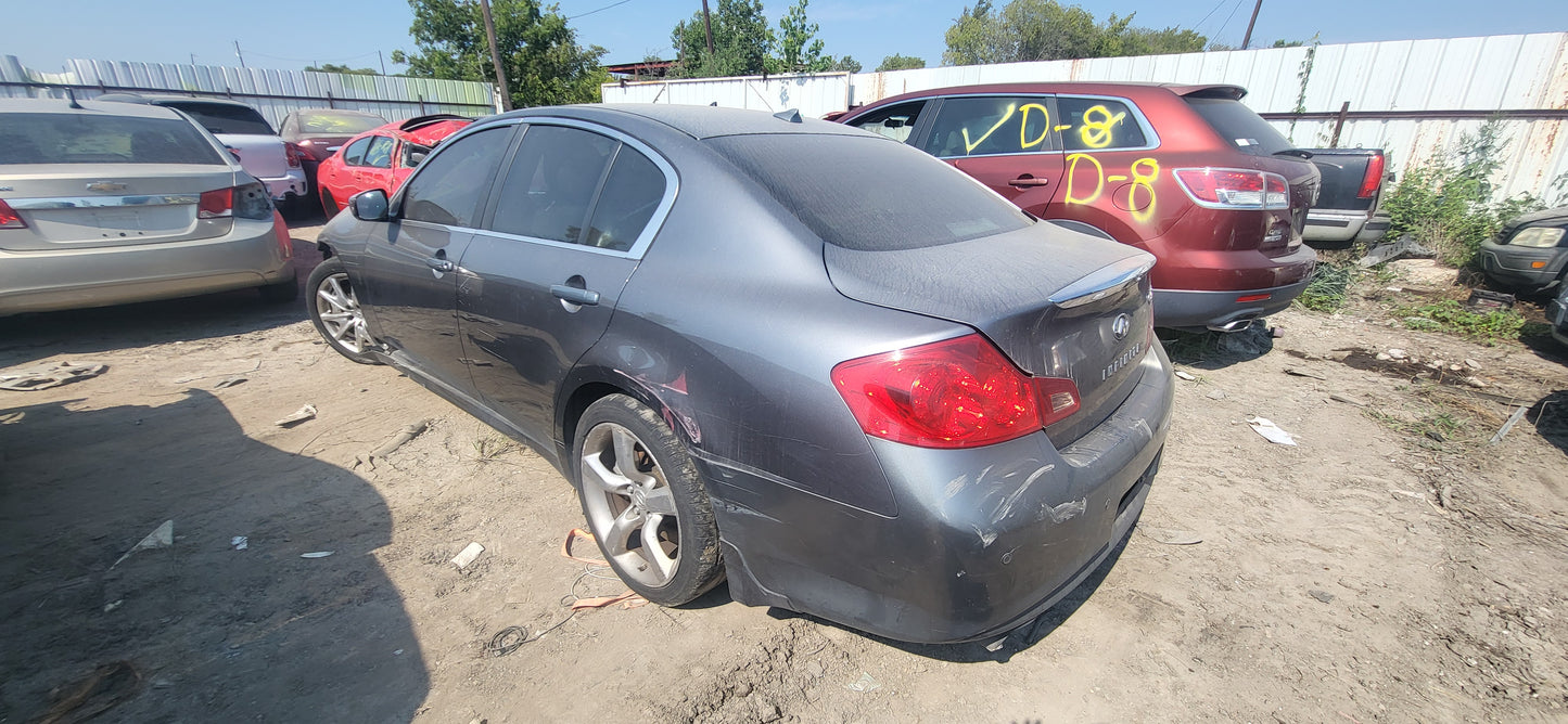 1/2 2007-2013 INFINITY G37 | All Parts A - F | SKU #: M17653