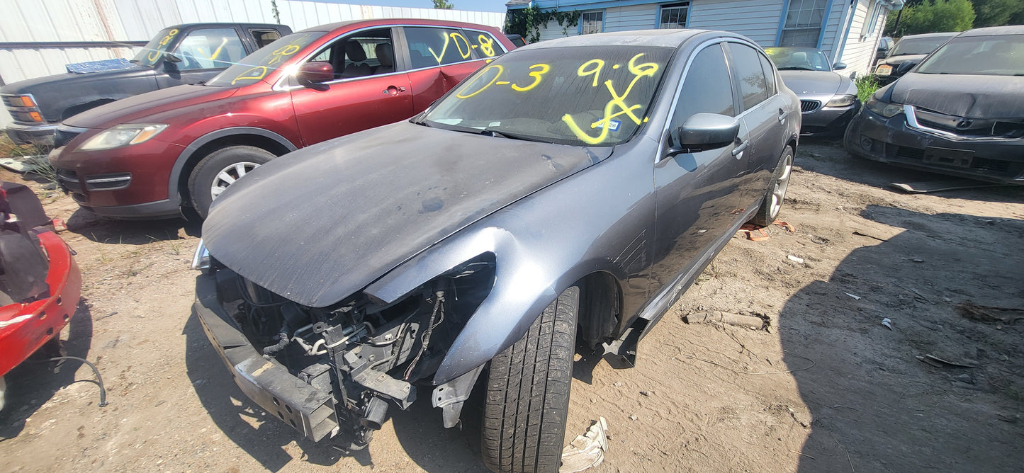 1/2 2007-2013 INFINITY G37 | All Parts A - F | SKU #: M17653