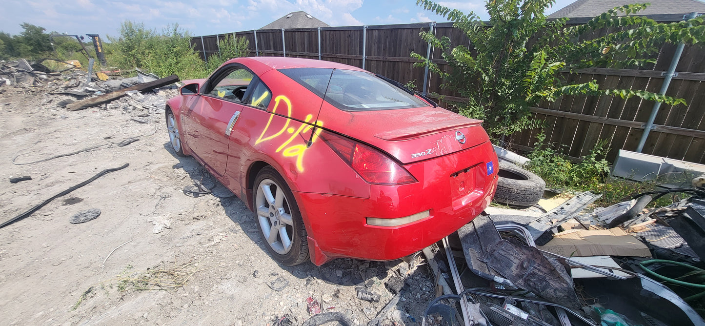 1/2 2003-2009 Nissan 350Z | All Parts A - F | SKU #: M17662