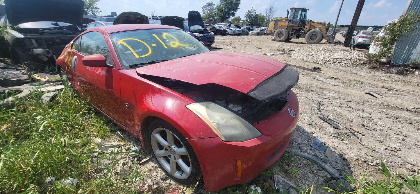 1/2 2003-2009 Nissan 350Z | All Parts A - F | SKU #: M17662