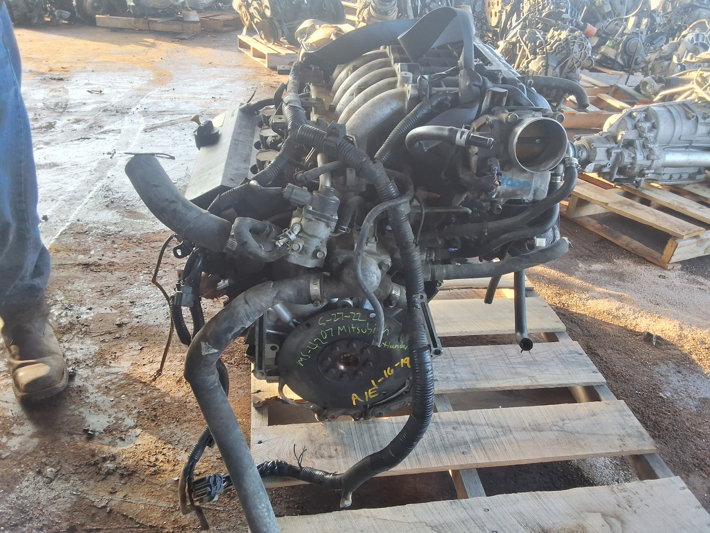 2007-2008 MITSUBISHI OUTLANDER 3.0 L Engine -#MS2722