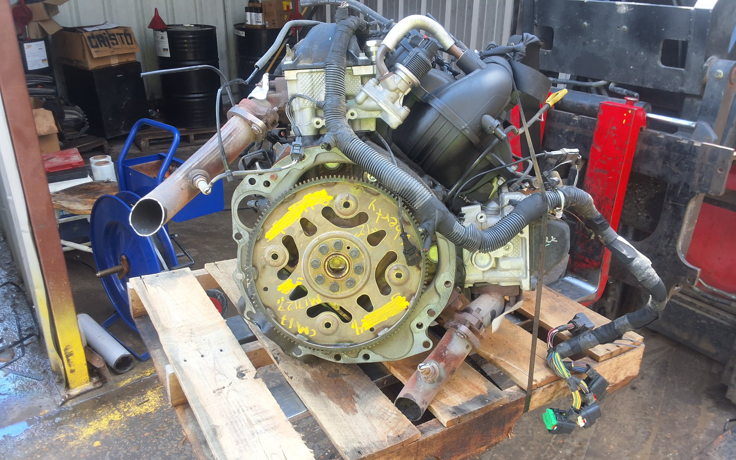 2009-2012 JEEP LIBERTY 3.7 L ENGINE - #M17127