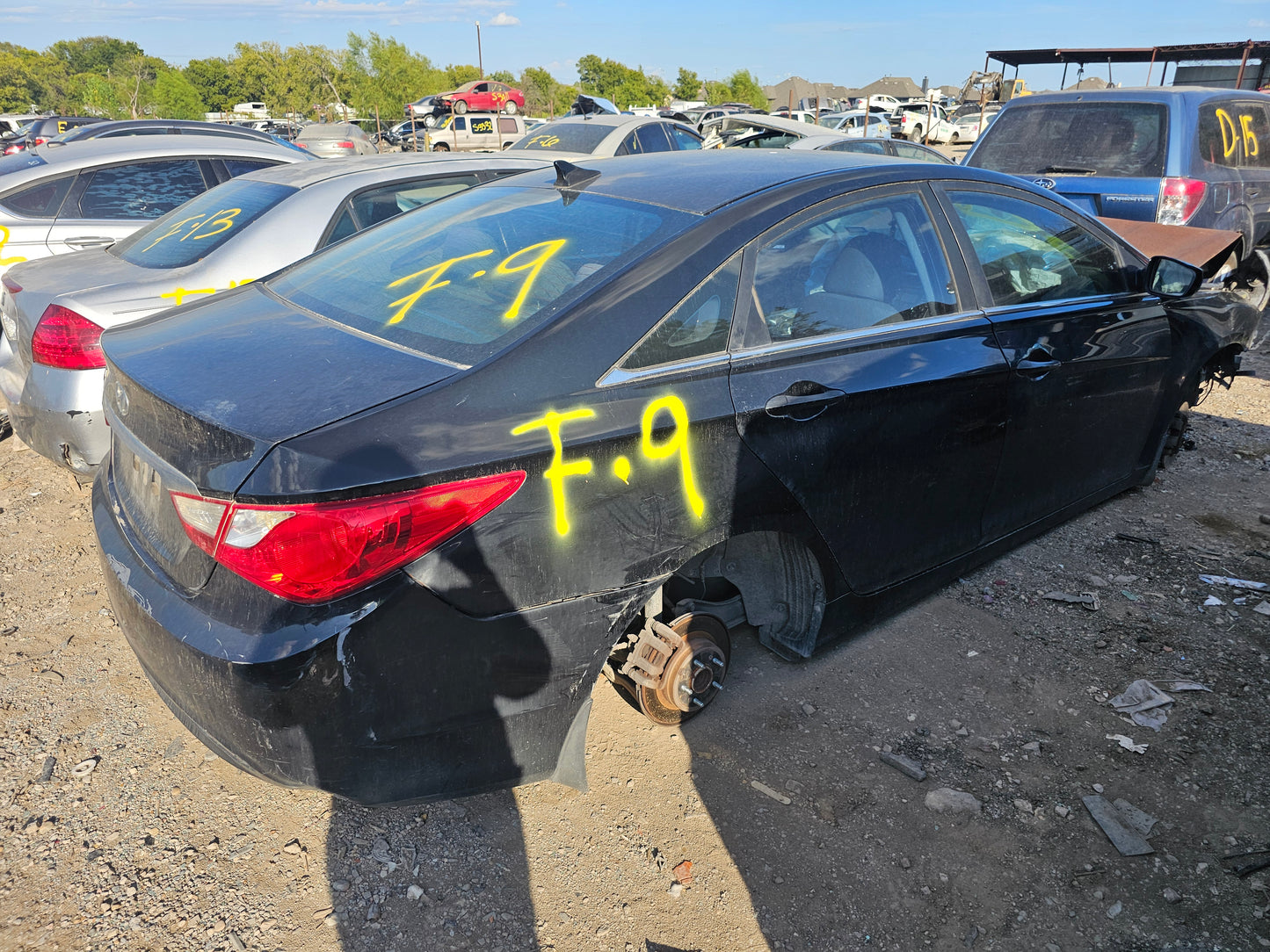 1/2 2009-2014 HYUNDAI SONATA | All Parts A - F | SKU #: M17699