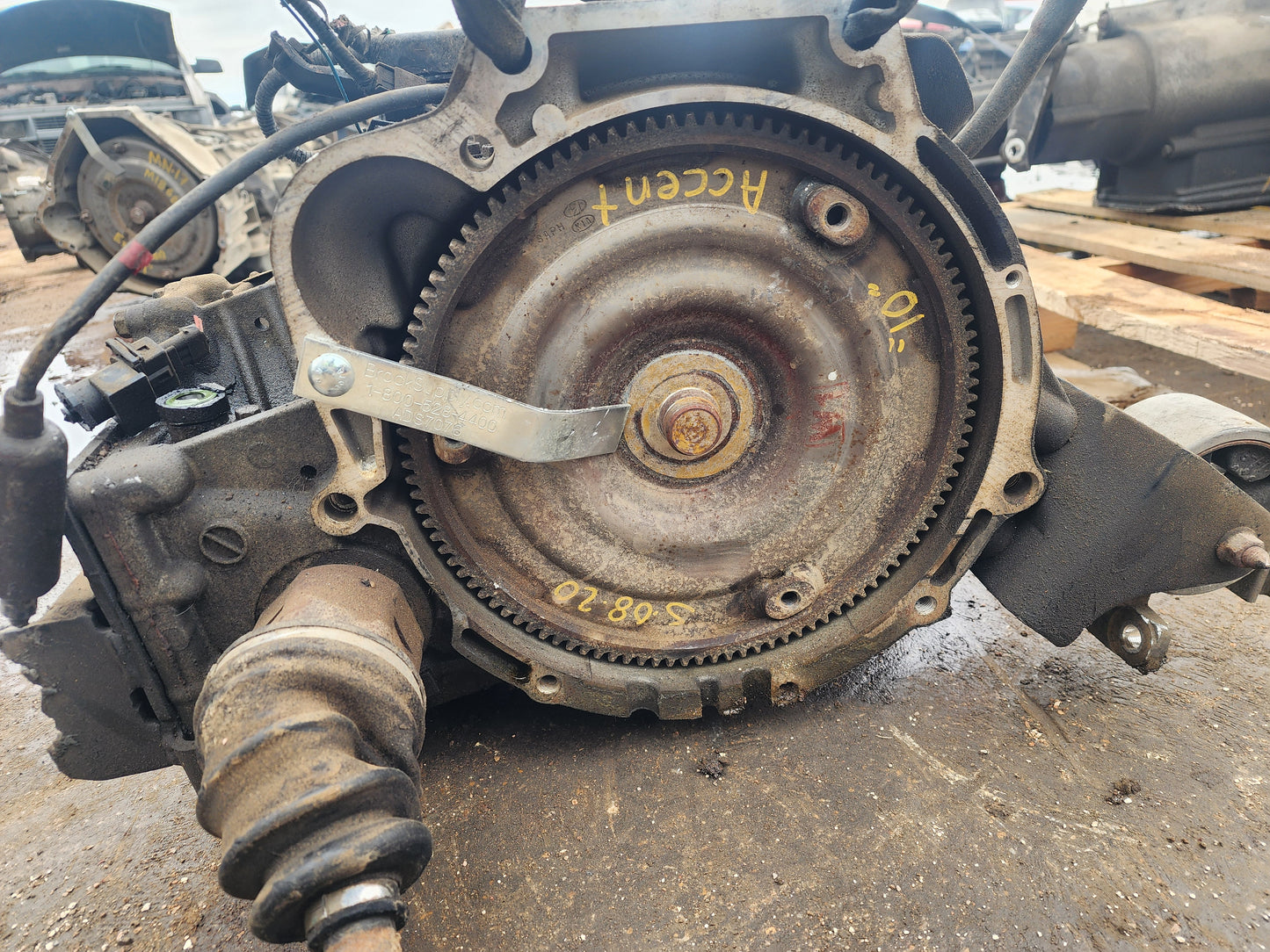 2009-2011 HYUNDAI ACCENT  -  AUTOMATIC TRANSMISSION - #MS0820