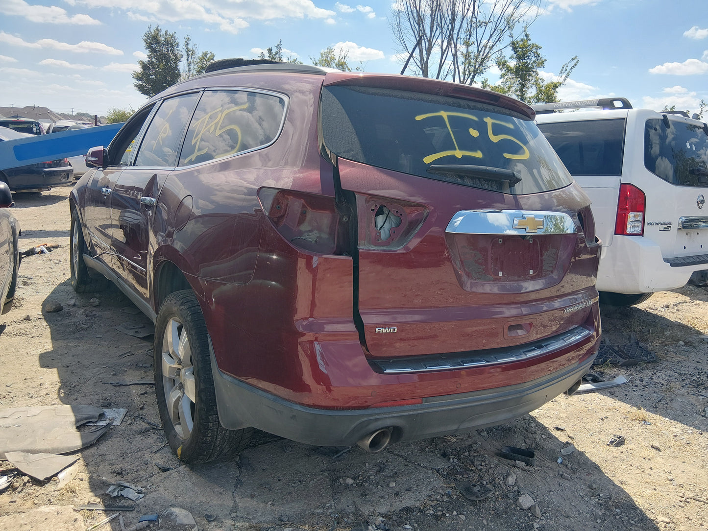 1/2 2015 CHEVROLET TRAVERSE | All Parts A - F | STK # M17755