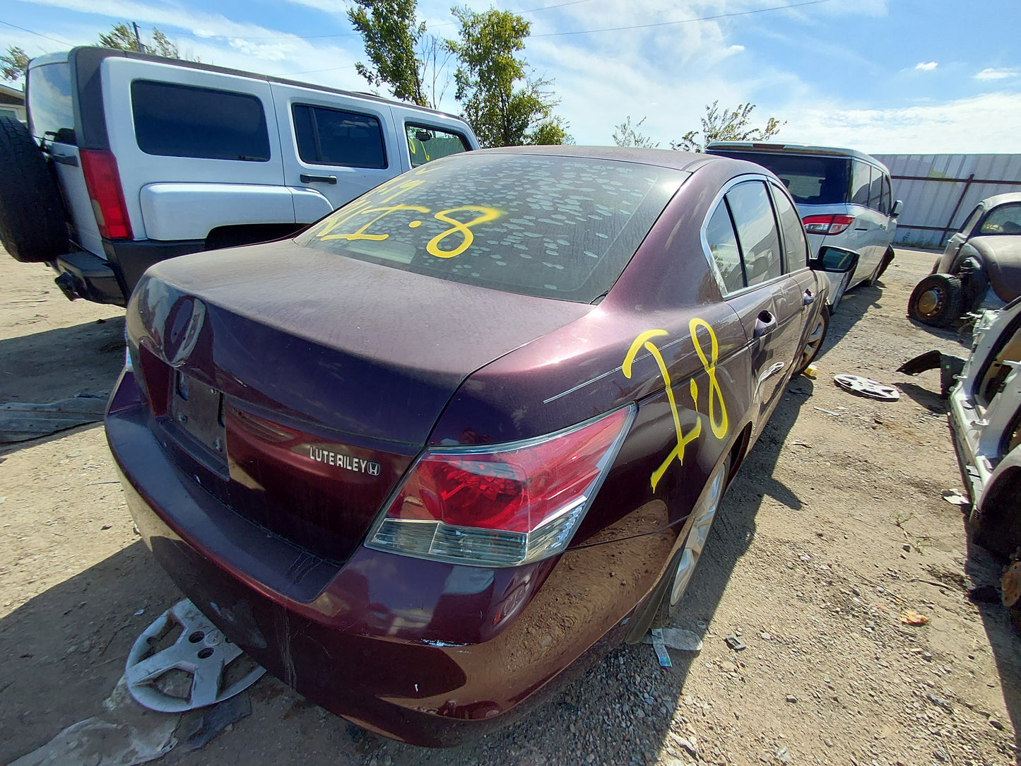 1/2 2009 HONDA ACCORD | All Parts A - F | STK # M17758