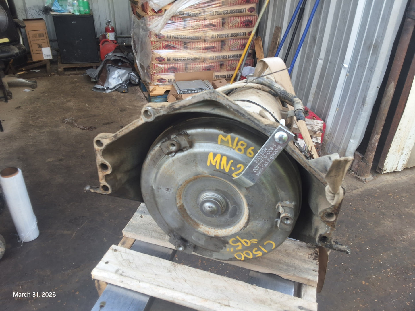 1995 CHEVROLET C1500  -  AUTOMATIC TRANSMISSION - #M18670
