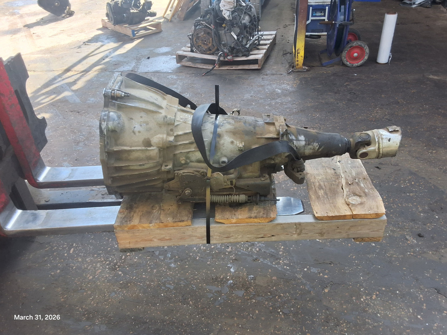 2004 CHEVROLET TRAILBLAZER  -  AUTOMATIC TRANSMISSION - #M18579