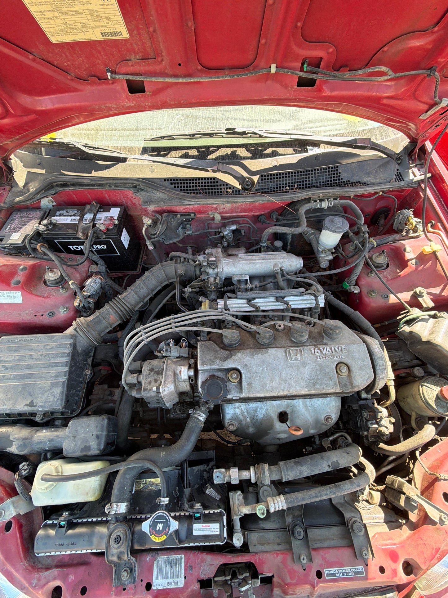 1992 - 1995 Honda Civic - Stock #: M18586 MJ-16