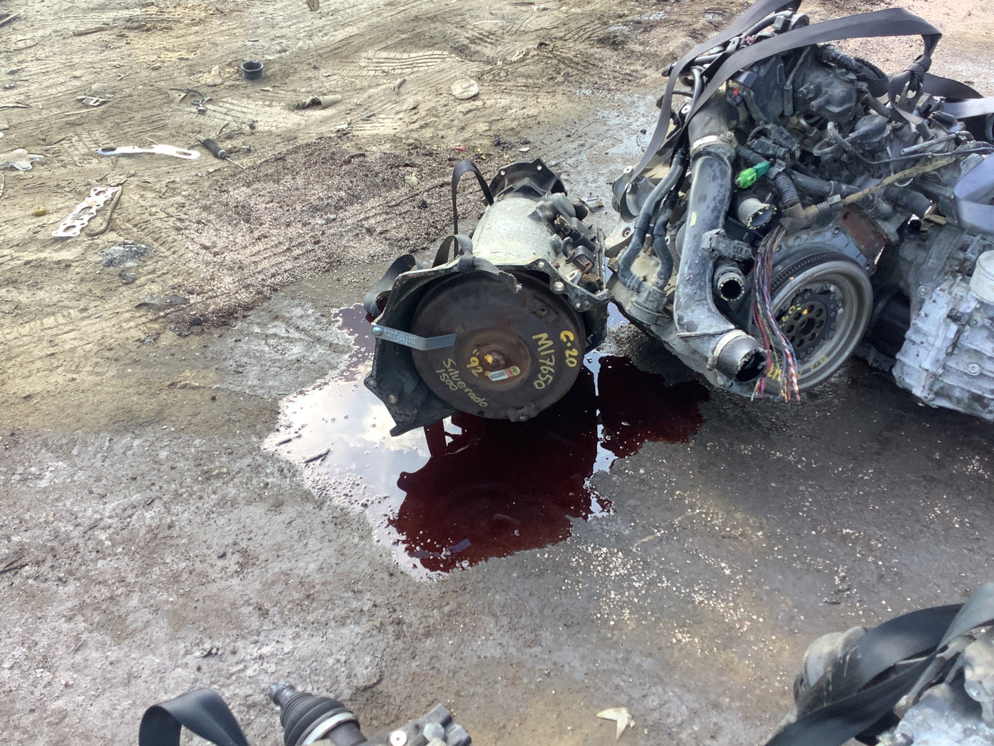 1988-1993 CHEVROLET SILVERADO 1500- AUTOMATIC TRANSMISSION-#M17650