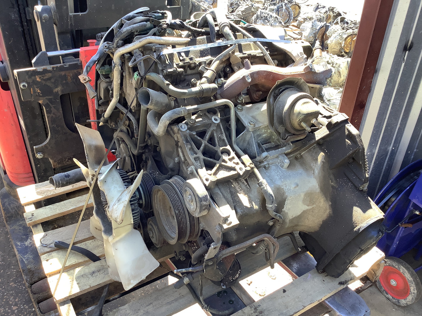 2002 - 2003 NISSAN PATHFINDER - 3.5 L ENGINE - #M18539
