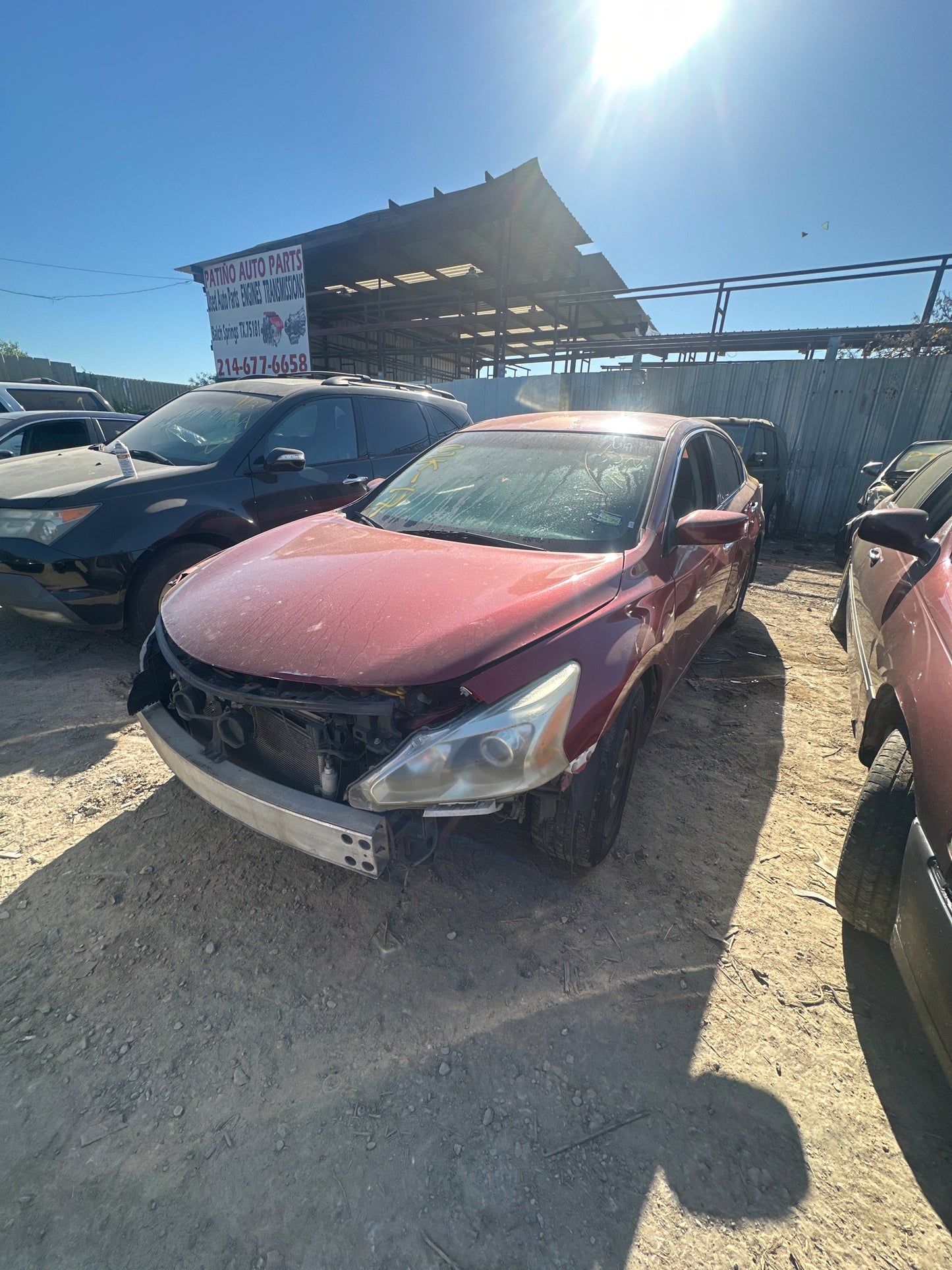 1/2 2013-2016 NISSAN ALTIMA | All Parts A - F | SKU #: M17807