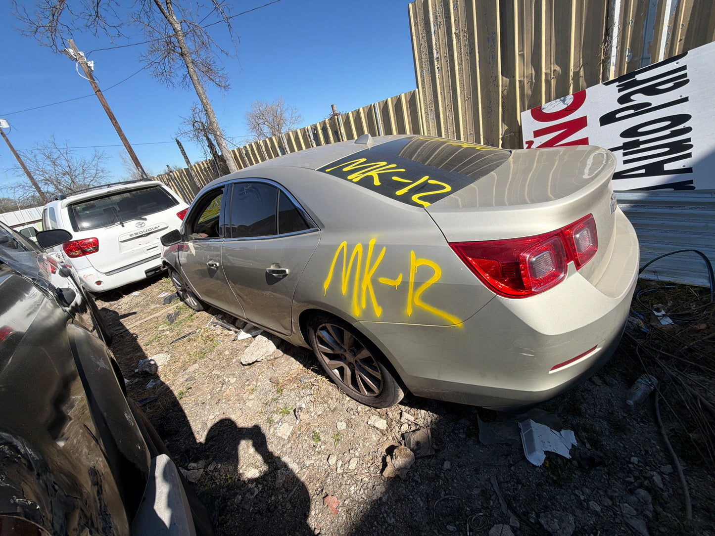 2013-2016 CHEVROLET MALIBU - PARTING OUT- MK-12 # M18602