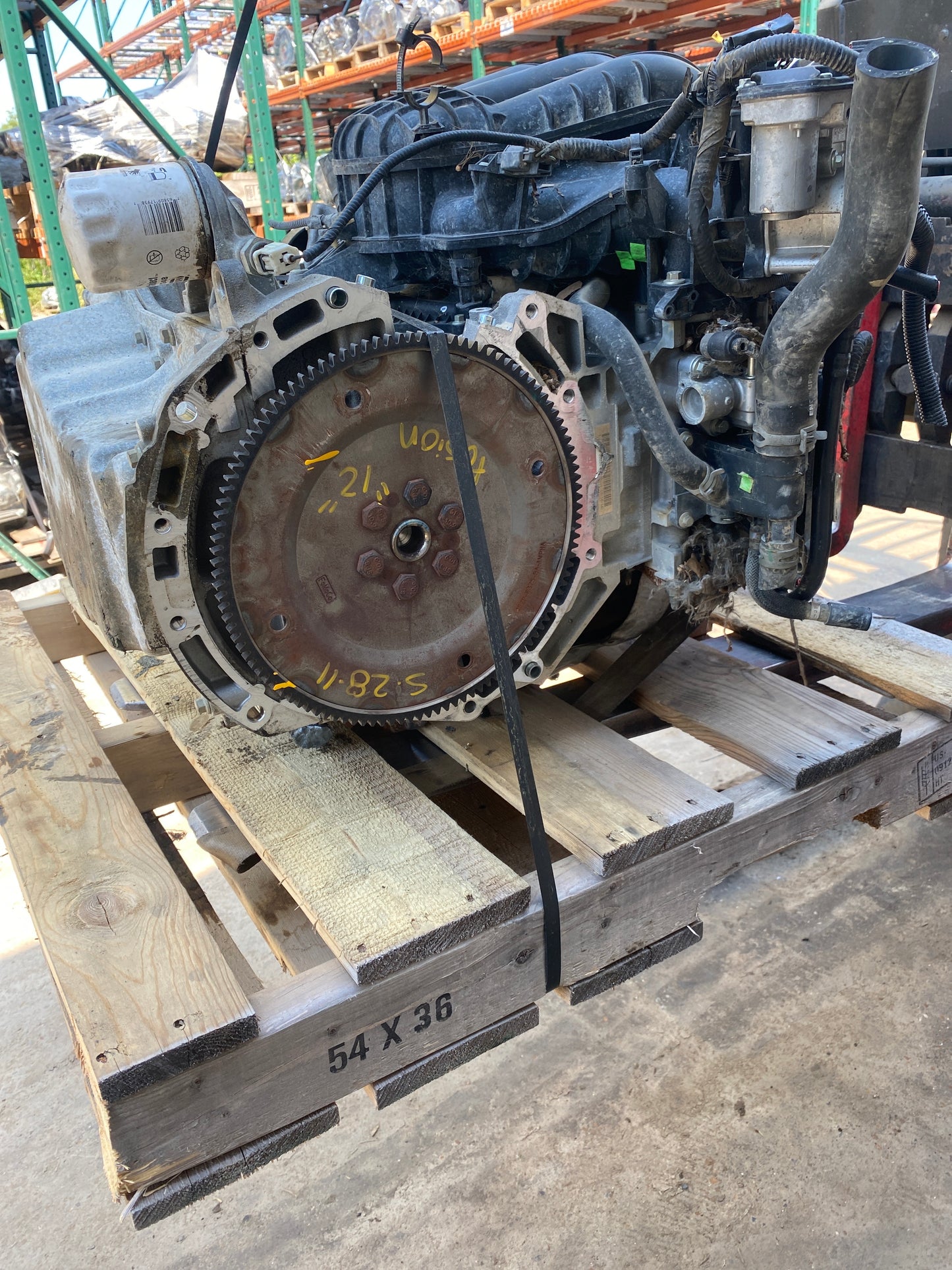 2010-2012 FORD FUSION 2.5 L ENGINE - #S2811