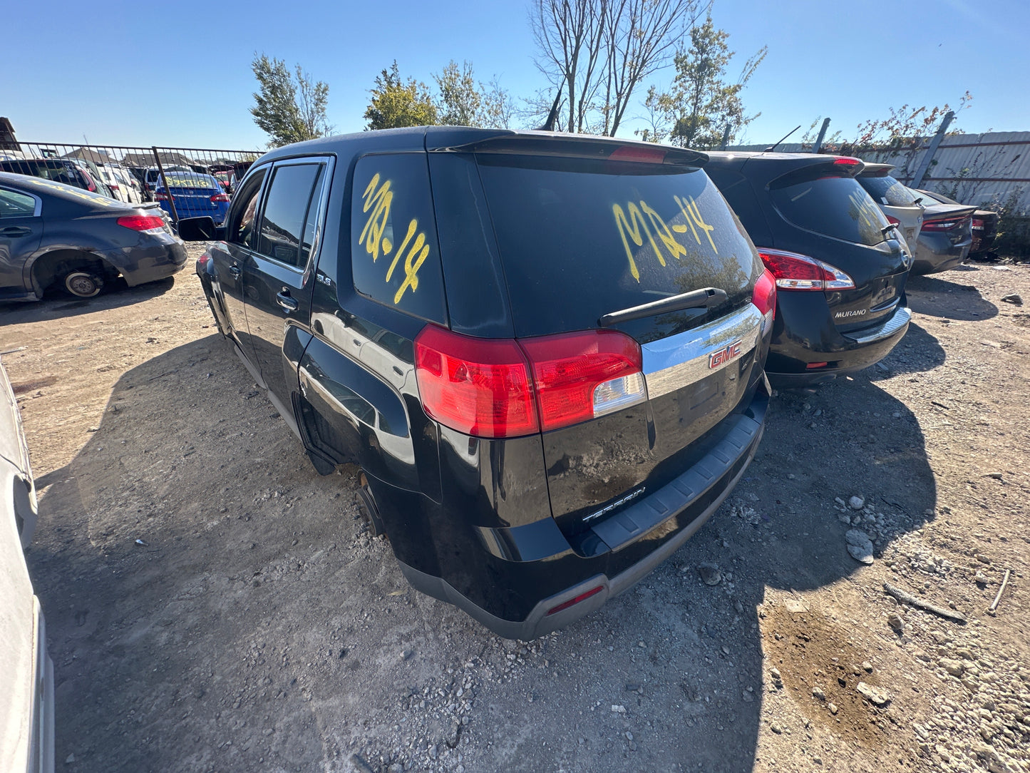 1/2 2010-2011 GMC TERRAIN  | All Parts A - F | SKU #: M17924