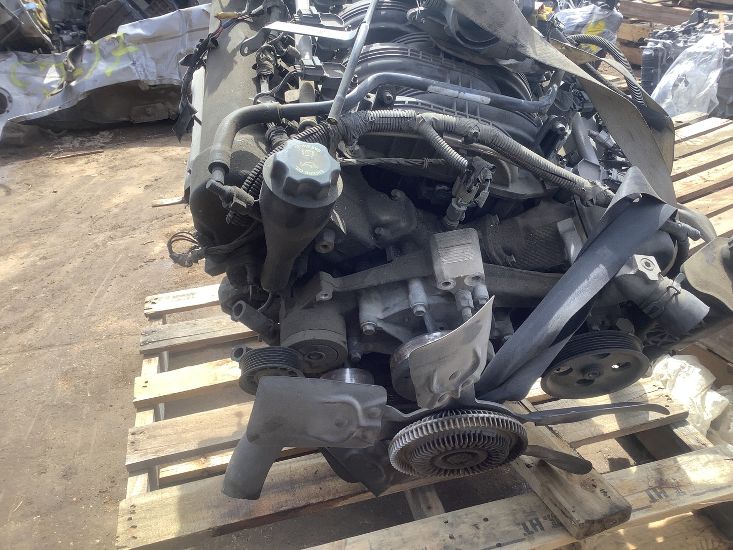 2005 DODGE DURANGO  -  3.7 L ENGINE - #MS0714