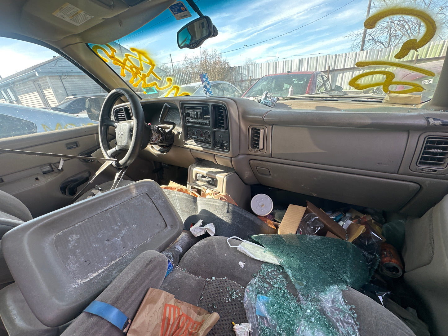 1999-2008 CHEVY SILVERADO - PARTING OUT- MC-18 - #M18448