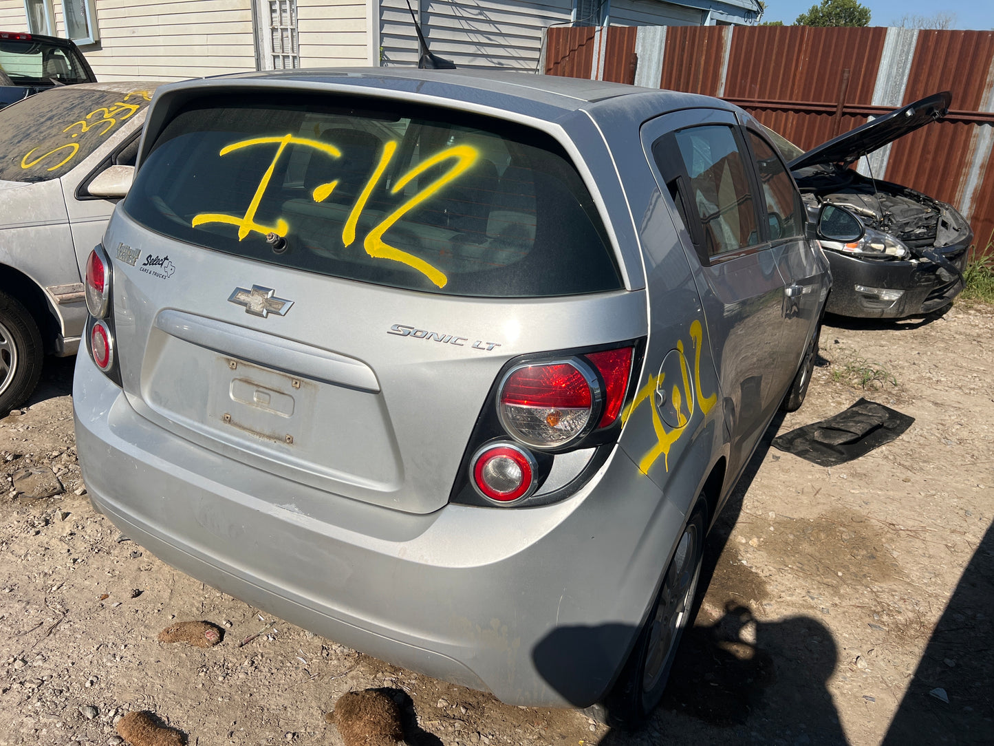 1/2 2012-2020 CHEVY SONIC  | All Parts A - F | SKU #: M17762