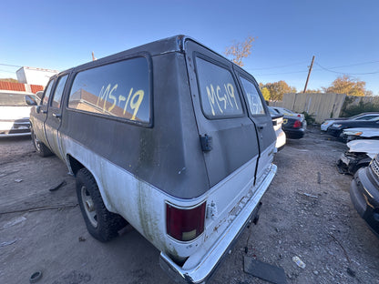 2/2 1973-1991 Chevy Suburban-20 | All Parts G - Z | SKU #: M17969