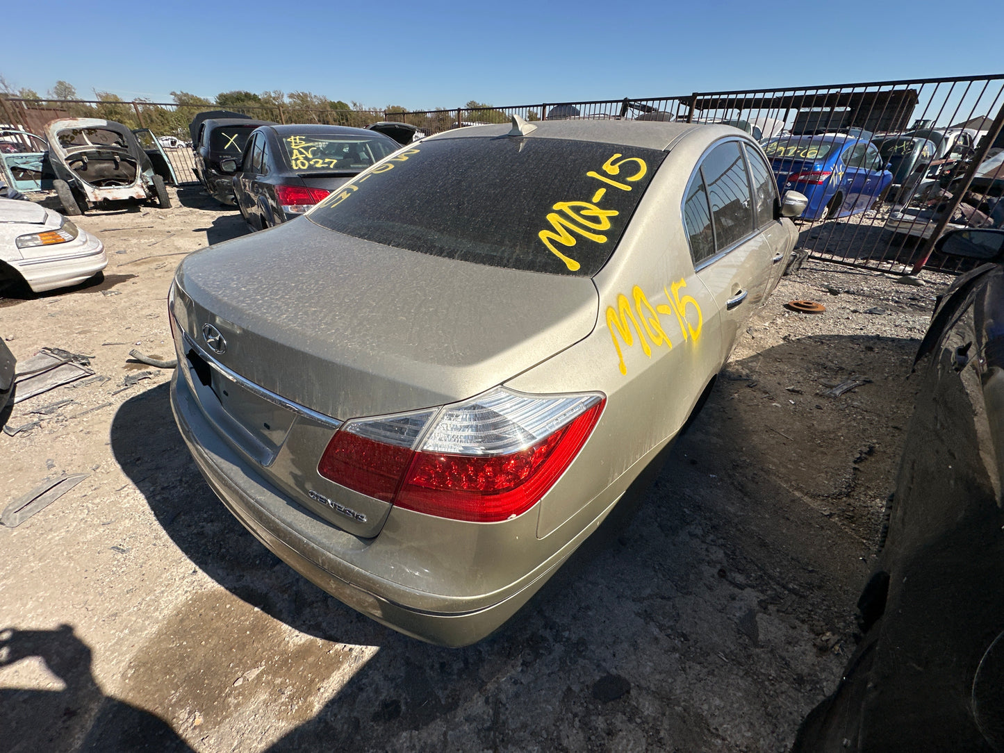 2/2 2009-2015 HYUNDAI GENESIS | All Parts G - Z | SKU #: M17925