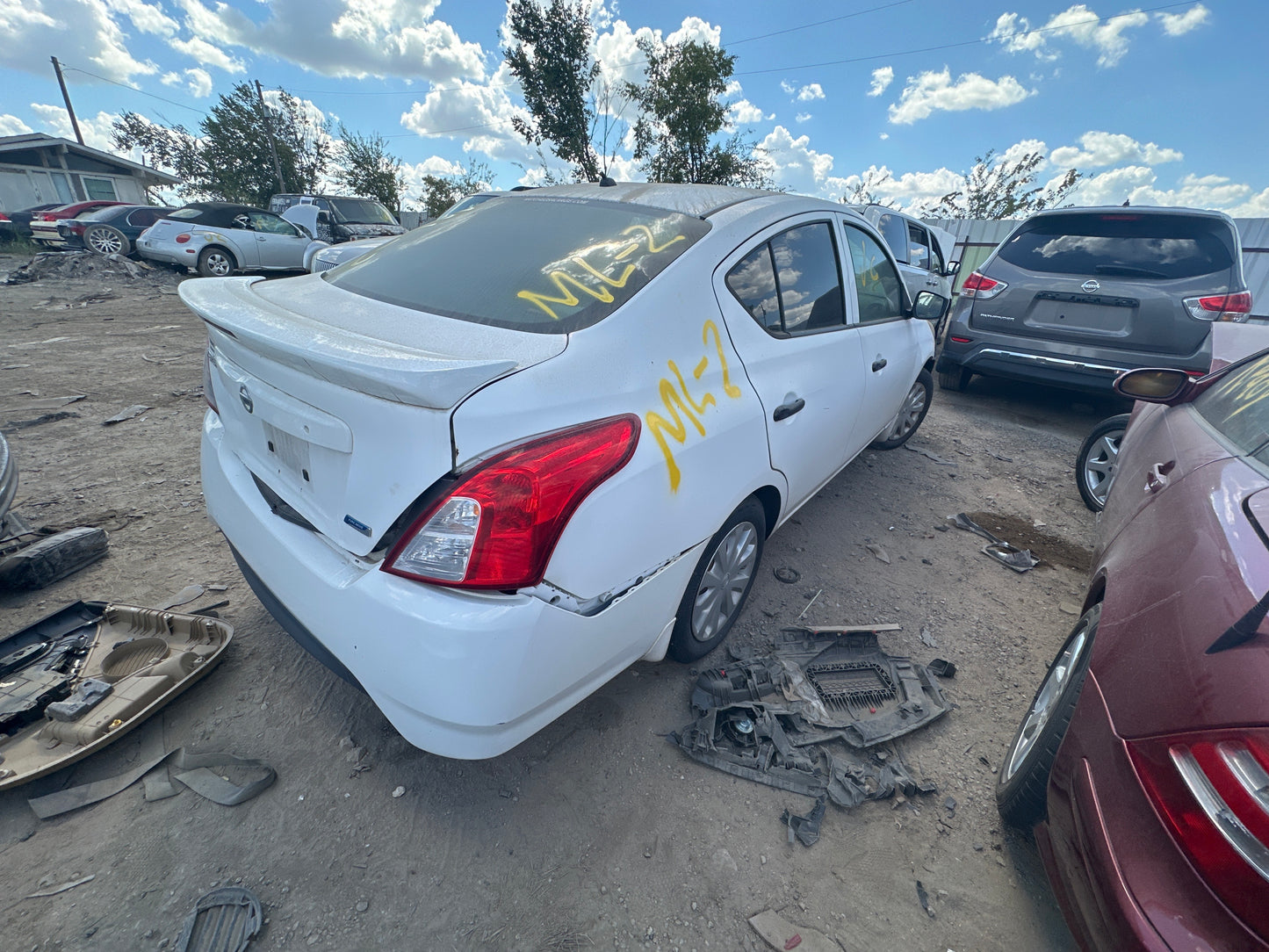 1/2 2012-2019 Nissan Versa | All Parts A - F | SKU #: M17812