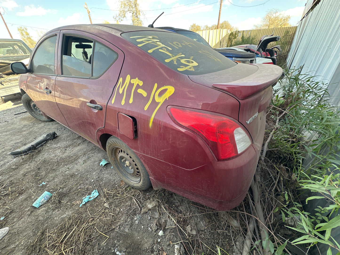 2012-2019 NISSAN VERSA - Stock #: M17989