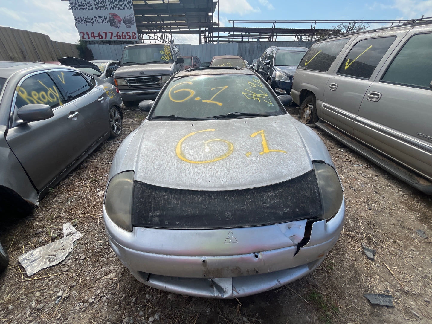 1/2 2000 MITSUBISHI ECLIPSE | All Parts A - F | STK # M17711