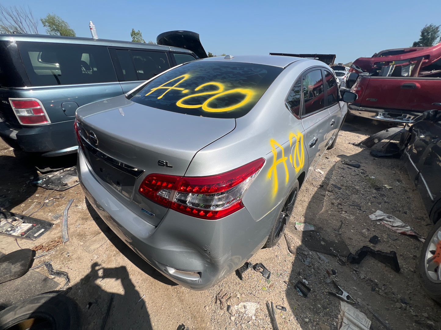 2/2 2013 - 2015 Nissan Sentra SL | All Parts G - Z | SKU #: M17610 - MA-20