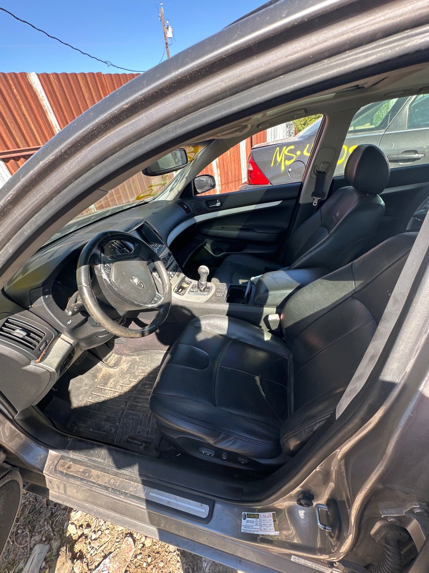 2/2 2007-2013 INFINITI G35  | All Parts G - Z | SKU #: M17929