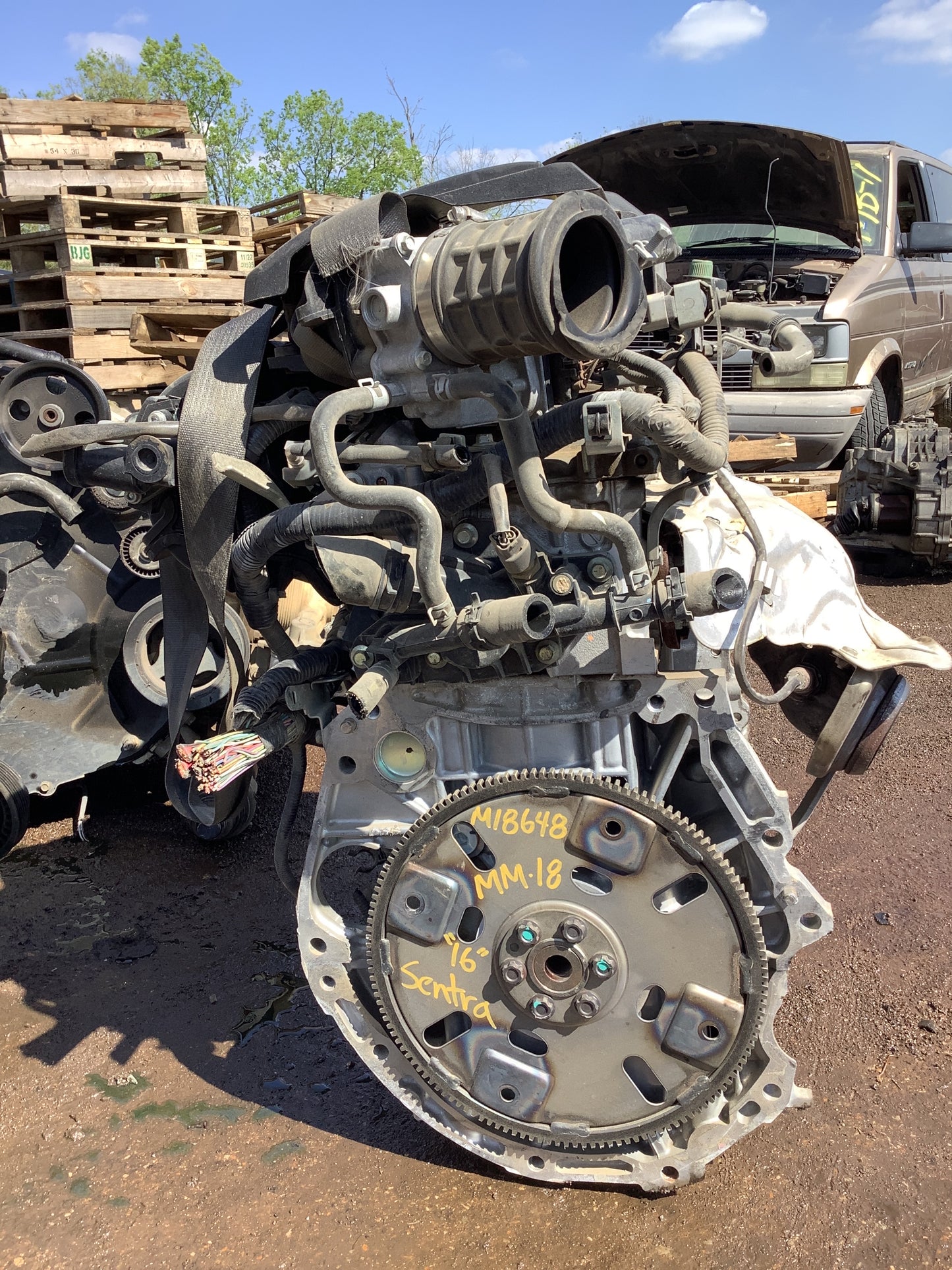 2013-2019 NISSAN SENTRA  -  1.8 L ENGINE - #M18648