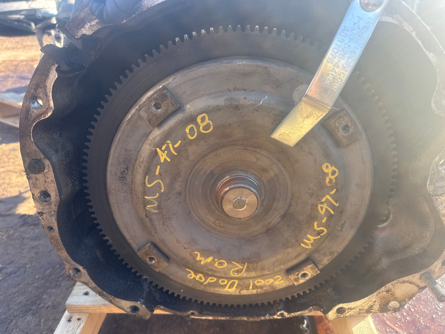 2000-2002 Dodge RAM 1500 - Transmission -#MS4708