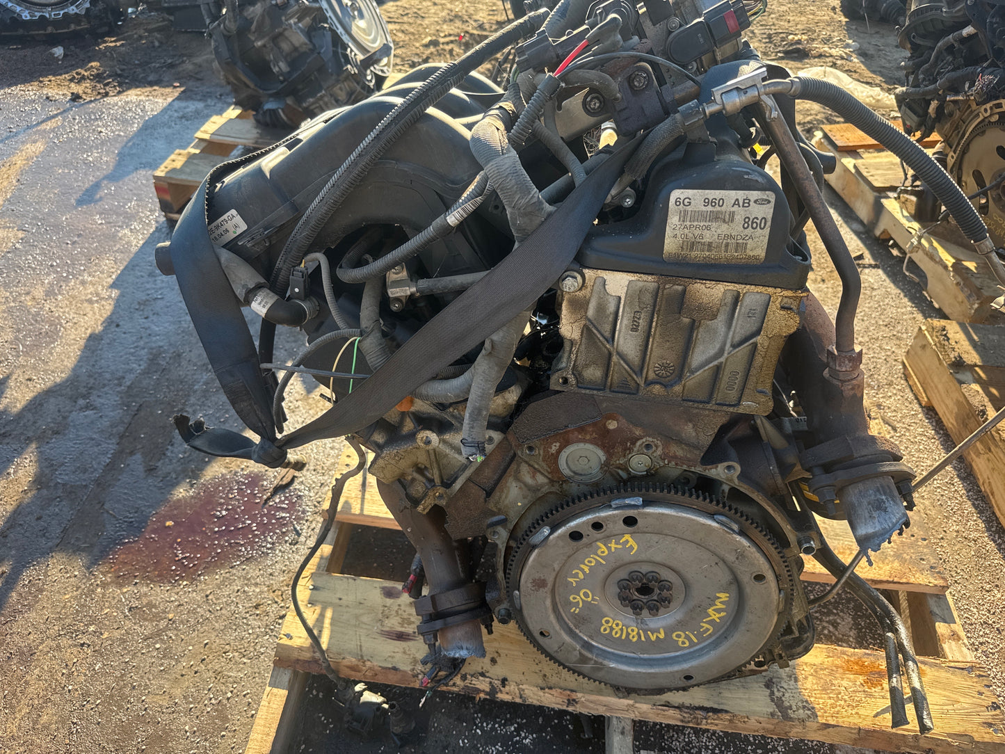 2006-2008 FORD EXPLORER- 4.0 L Engine -#M18188