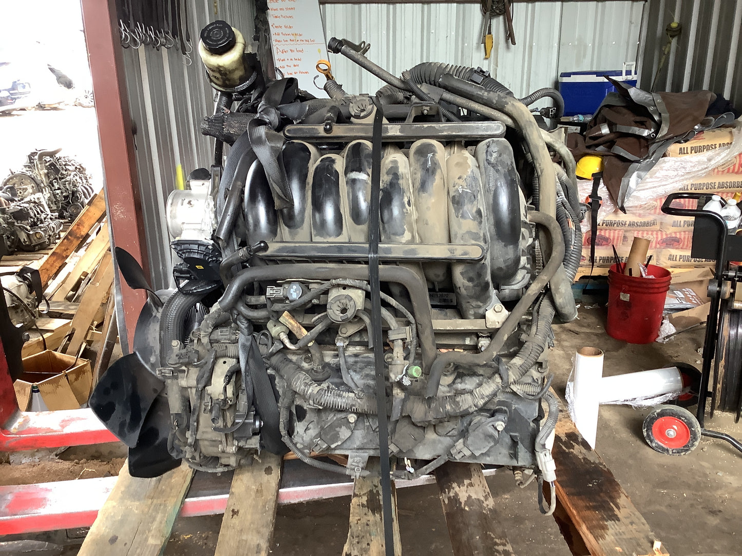 2008-2010 NISSAN ARMADA 5.6 L Engine -#M19069