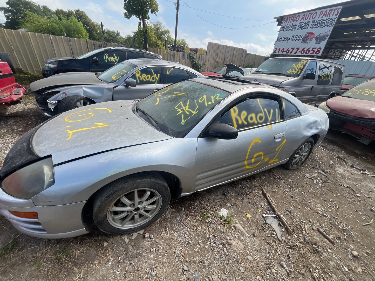 1/2 2000 MITSUBISHI ECLIPSE | All Parts A - F | STK # M17711