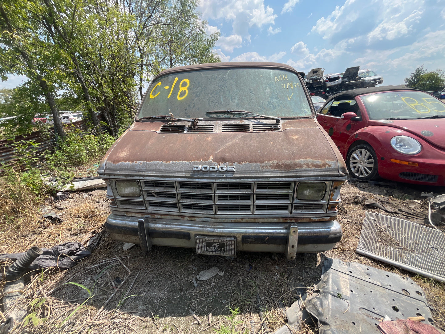 1/2 1985 - 1990 Dodge 250 Van | All Parts A - F | SKU #: M17648 - C-18