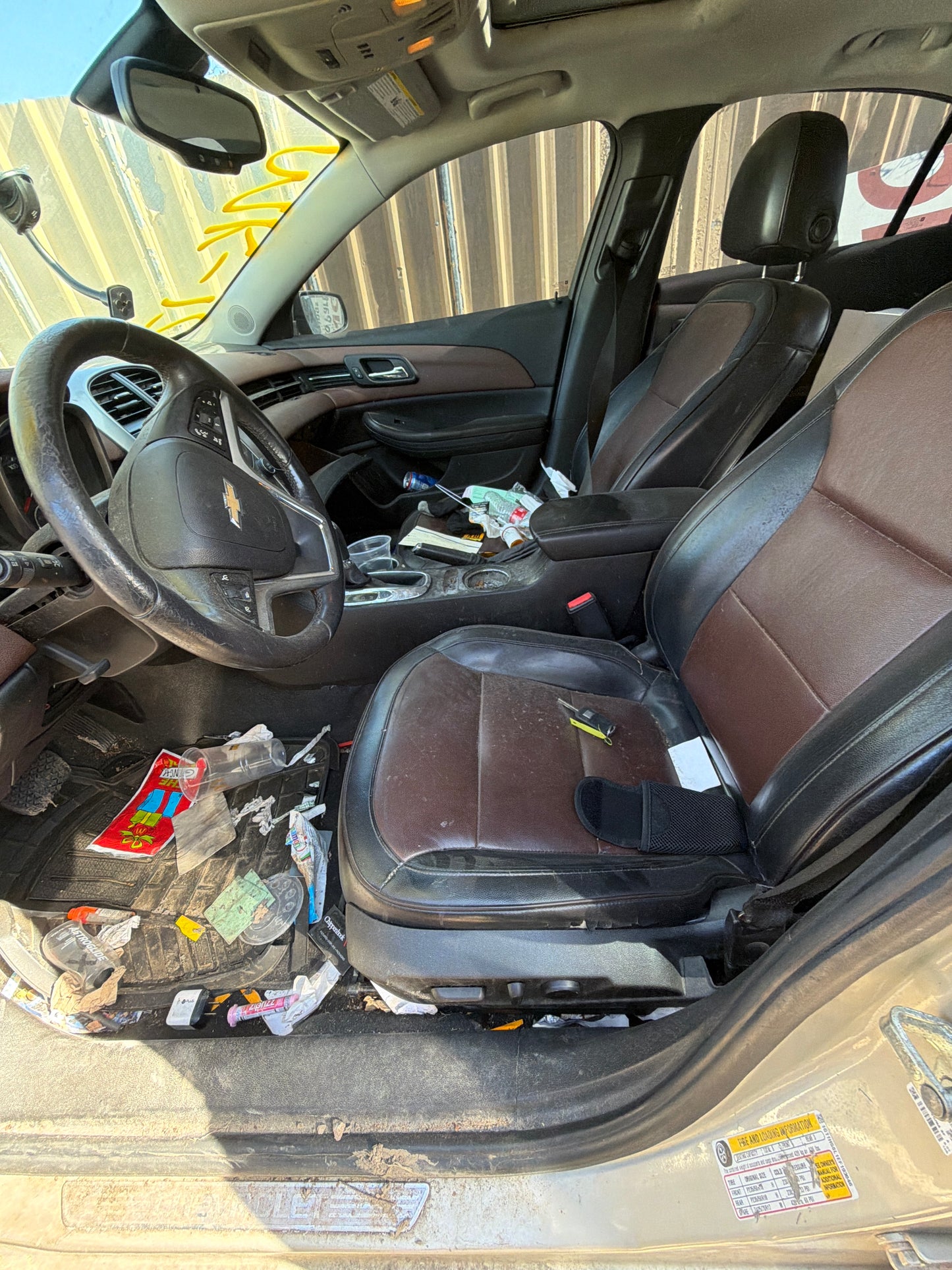 2013-2016 CHEVROLET MALIBU - PARTING OUT- MK-12 # M18602