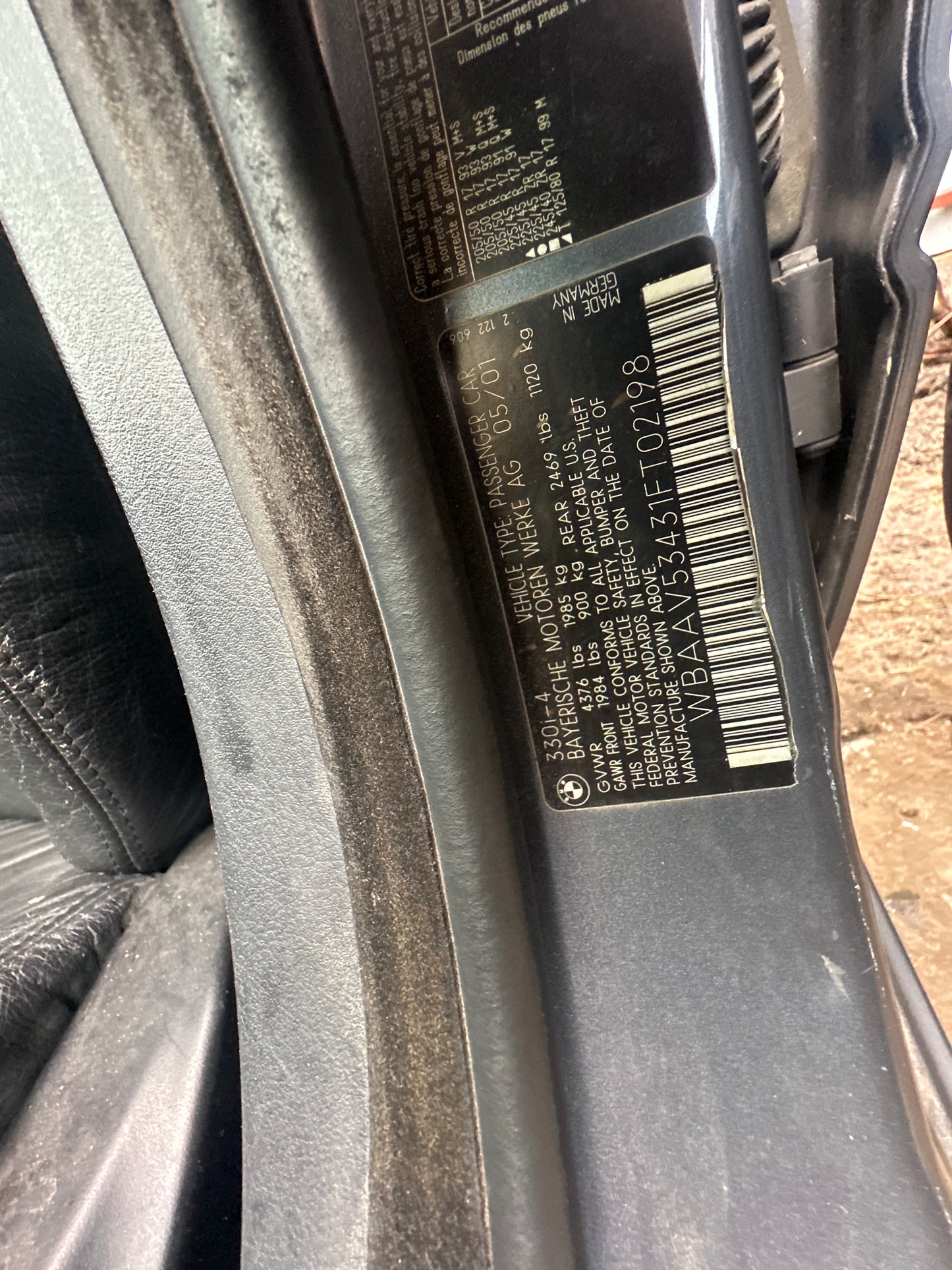 2001 BMW 330-I - STOCK #: M18294